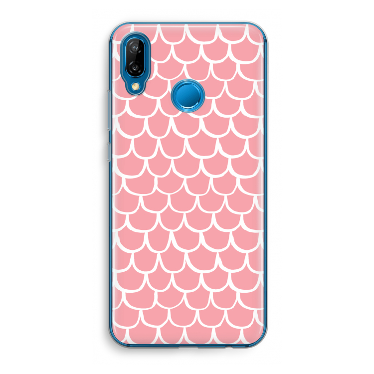 Dakpannetjes: Huawei P20 Lite Transparant Hoesje