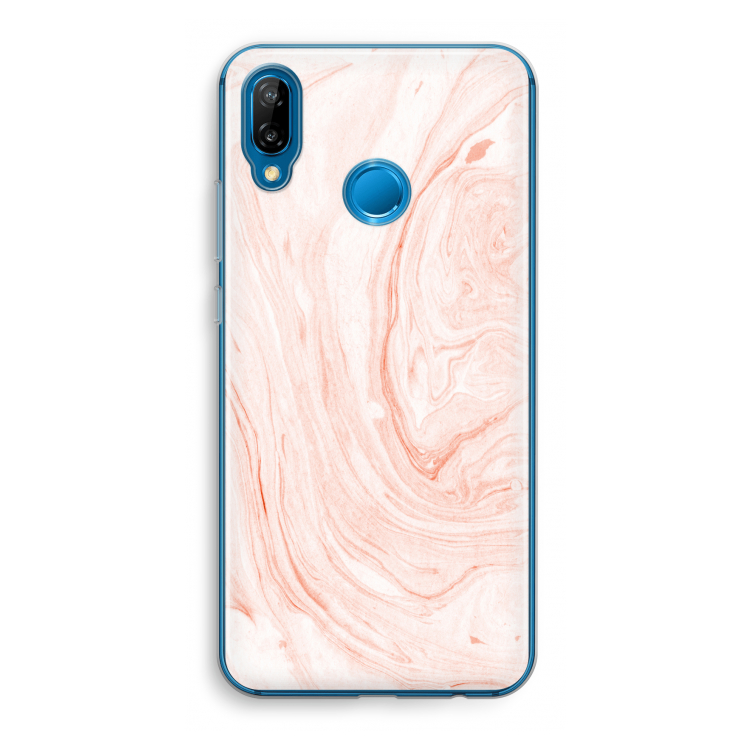 Peach bath: Huawei P20 Lite Transparant Hoesje