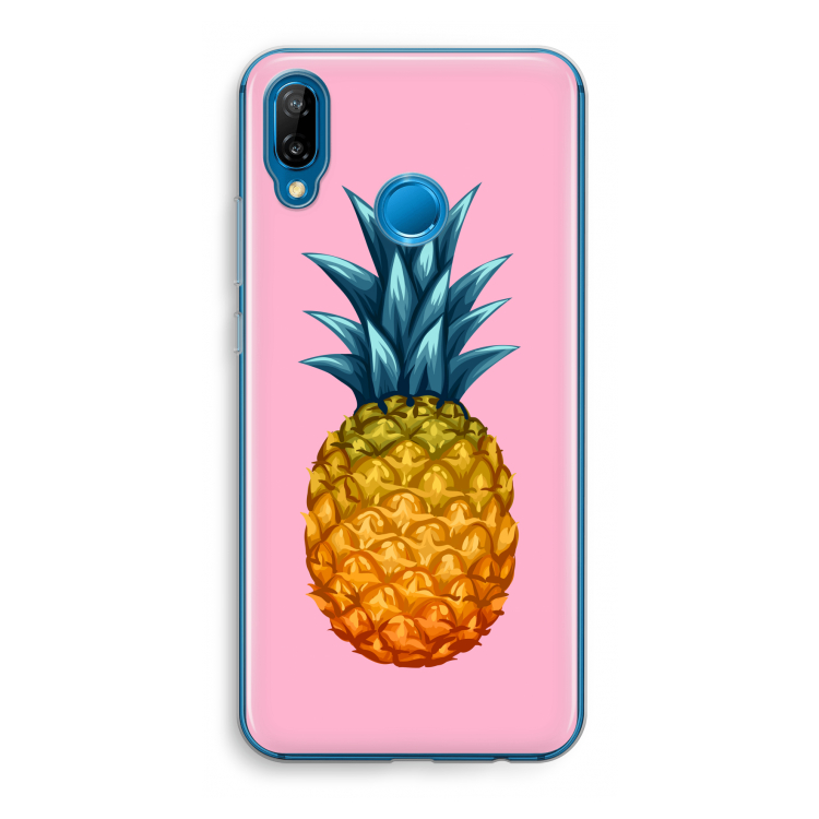 Grote ananas: Huawei P20 Lite Transparant Hoesje