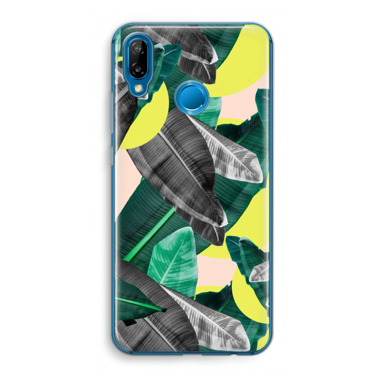 Fantasie jungle: Huawei P20 Lite Transparant Hoesje