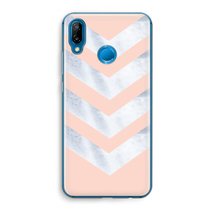 Marmeren pijlen: Huawei P20 Lite Transparant Hoesje
