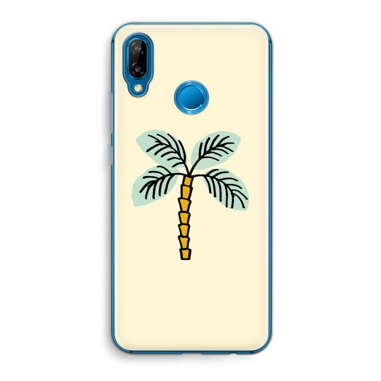 Palmboom: Huawei P20 Lite Transparant Hoesje