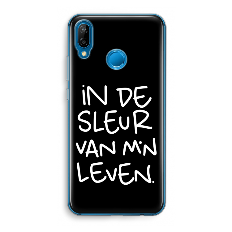 De Sleur: Huawei P20 Lite Transparant Hoesje