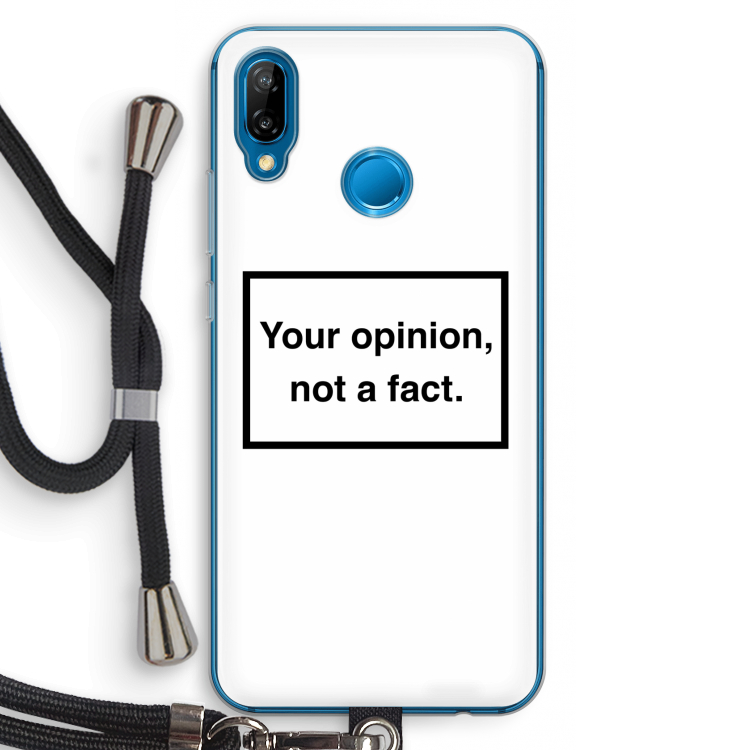 Your opinion: Huawei P20 Lite Transparant Hoesje met koord