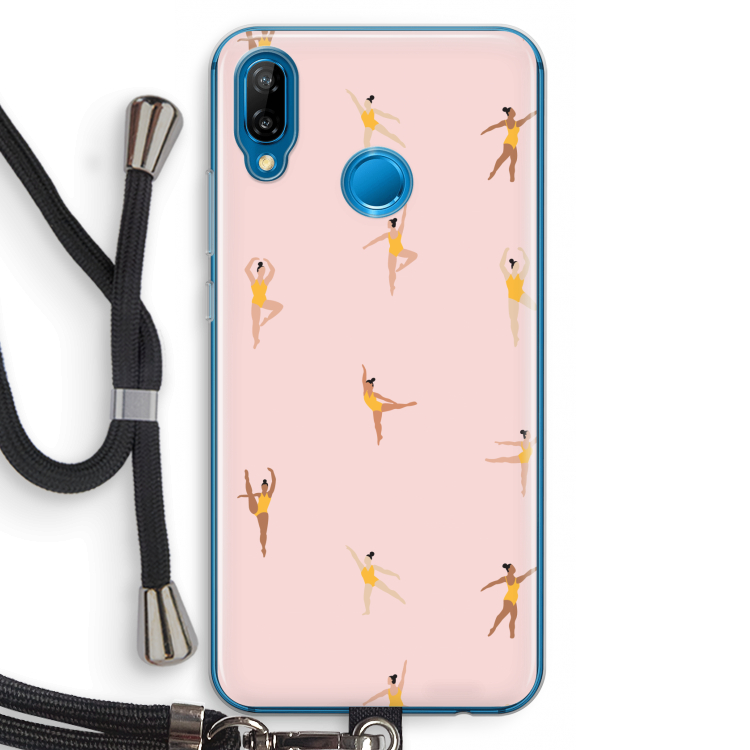 Dans #2: Huawei P20 Lite Transparant Hoesje met koord
