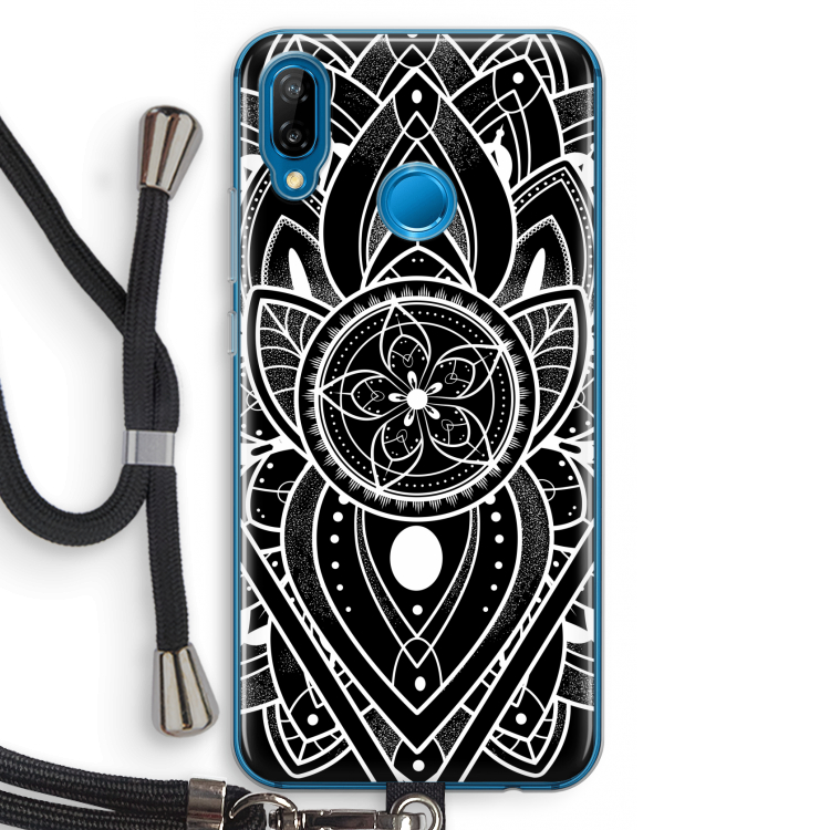 It's Complicated: Huawei P20 Lite Transparant Hoesje met koord