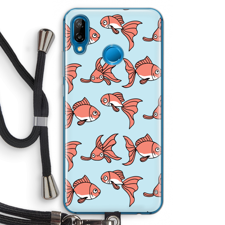 Blub: Huawei P20 Lite Transparant Hoesje met koord