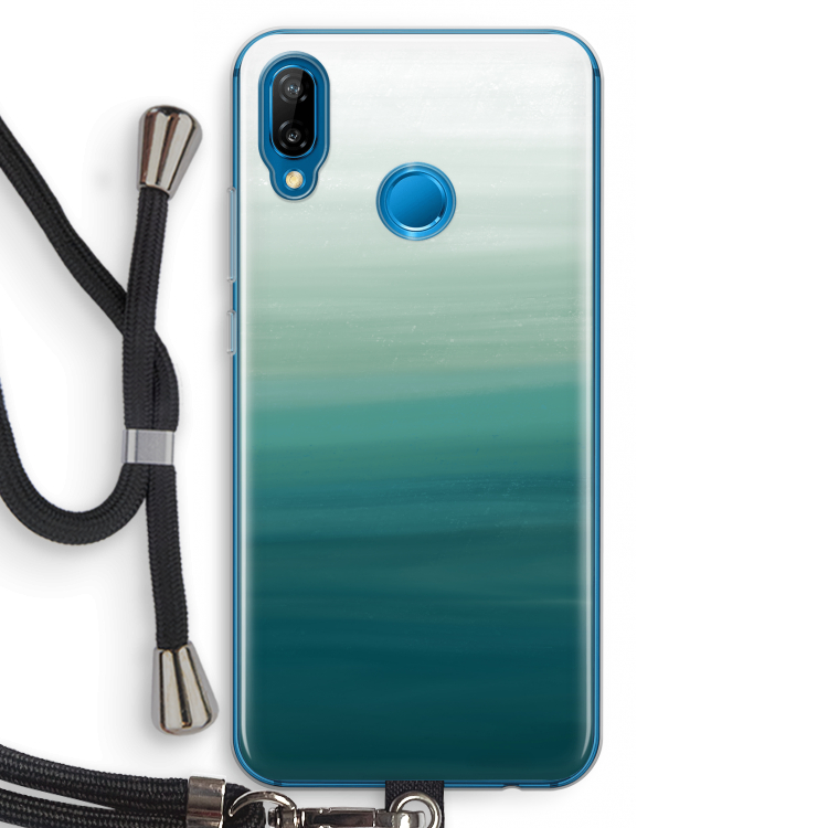 Ocean: Huawei P20 Lite Transparant Hoesje met koord