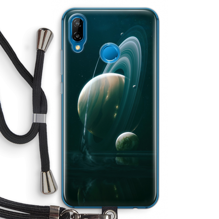 Mercurius: Huawei P20 Lite Transparant Hoesje met koord