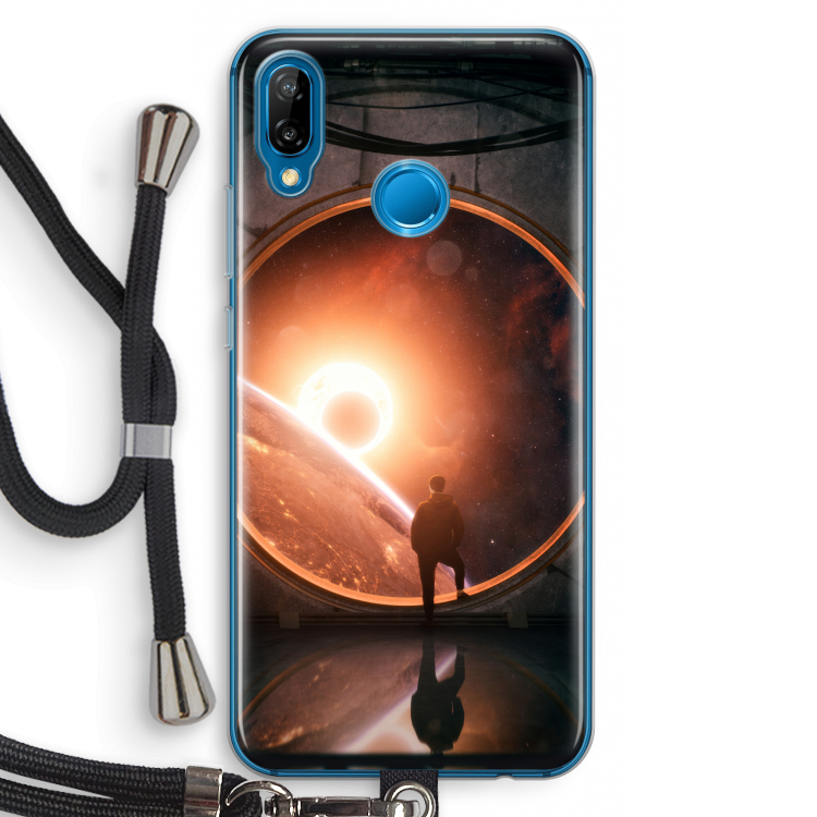 Ephemeral: Huawei P20 Lite Transparant Hoesje met koord