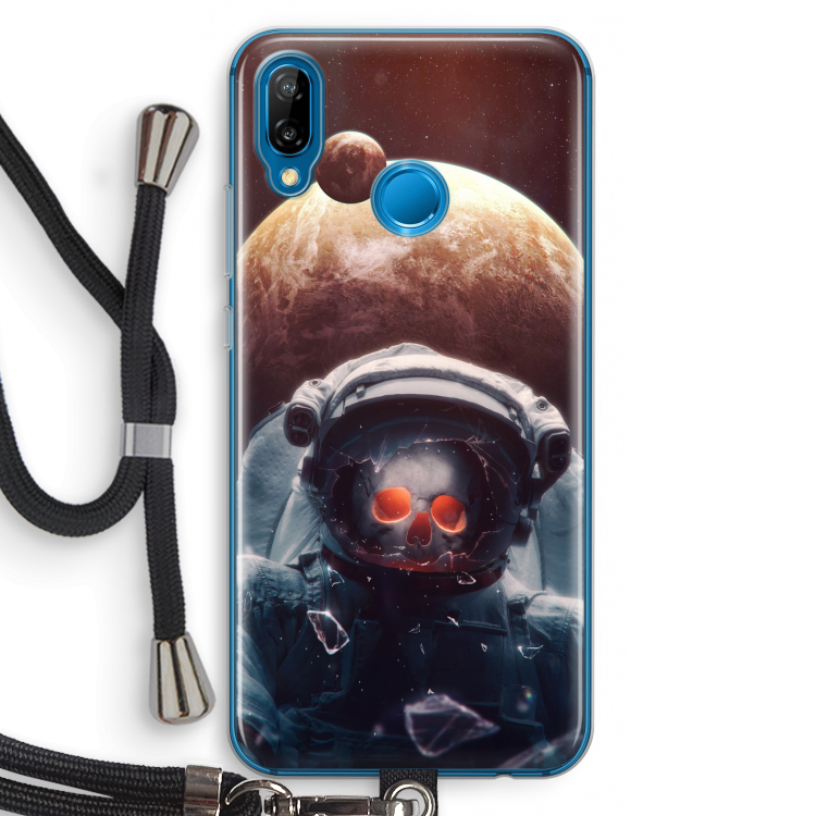 Voyager: Huawei P20 Lite Transparant Hoesje met koord