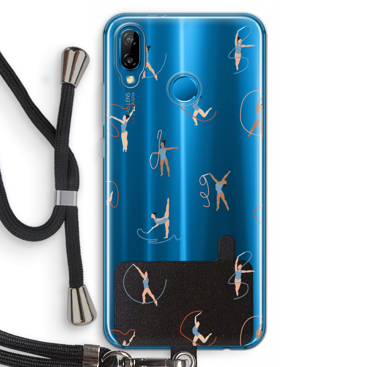 Dancing #3: Huawei P20 Lite Transparant Hoesje met koord