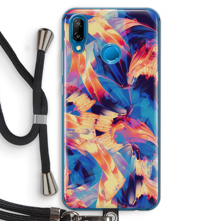 Tuesday Night: Huawei P20 Lite Transparant Hoesje met koord