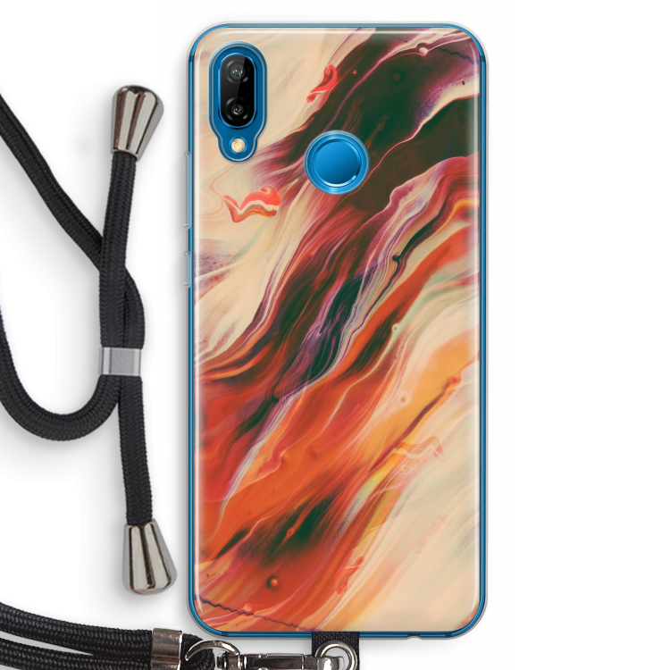 Forgotten Lands: Huawei P20 Lite Transparant Hoesje met koord
