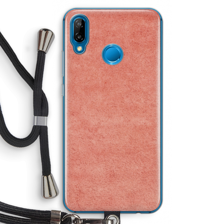 Marrakech Walls: Huawei P20 Lite Transparant Hoesje met koord