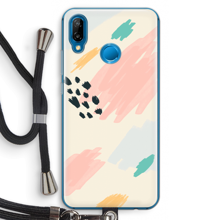 Sunday Chillings: Huawei P20 Lite Transparant Hoesje met koord