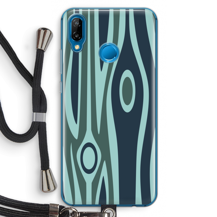 Bast B: Huawei P20 Lite Transparant Hoesje met koord