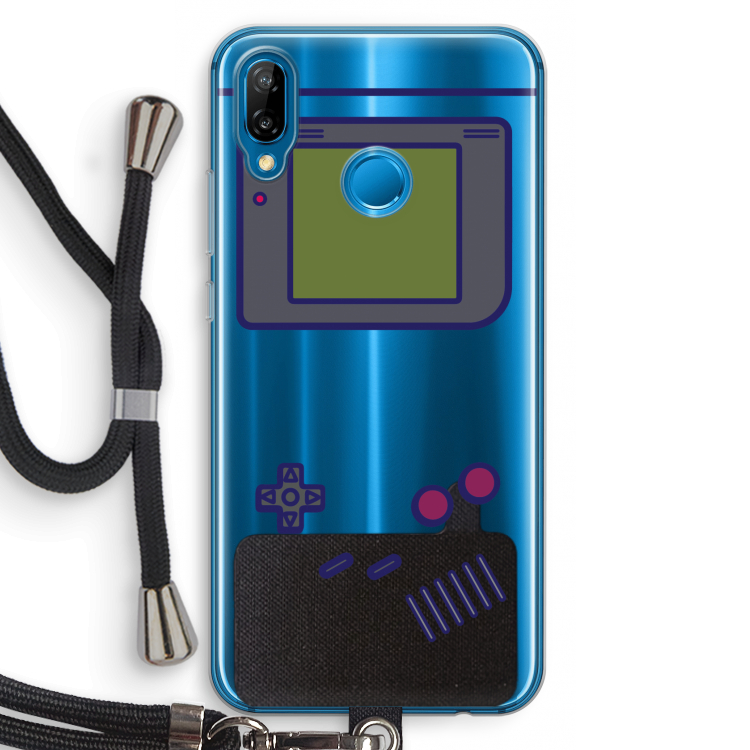 Game On: Huawei P20 Lite Transparant Hoesje met koord