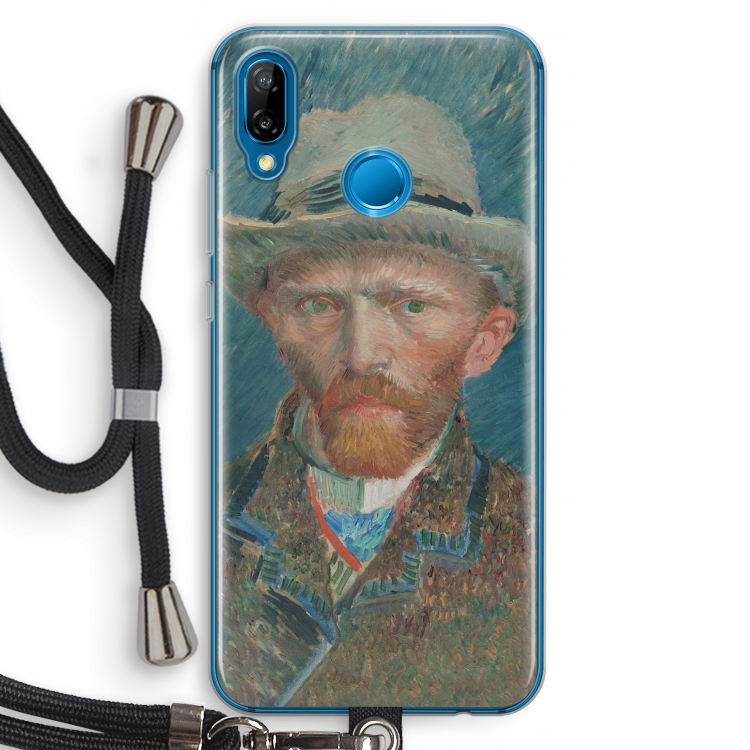 Van Gogh: Huawei P20 Lite Transparant Hoesje met koord