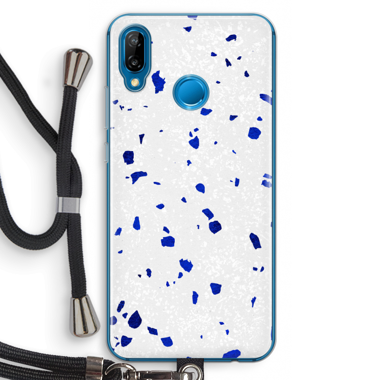 Terrazzo N°5: Huawei P20 Lite Transparant Hoesje met koord