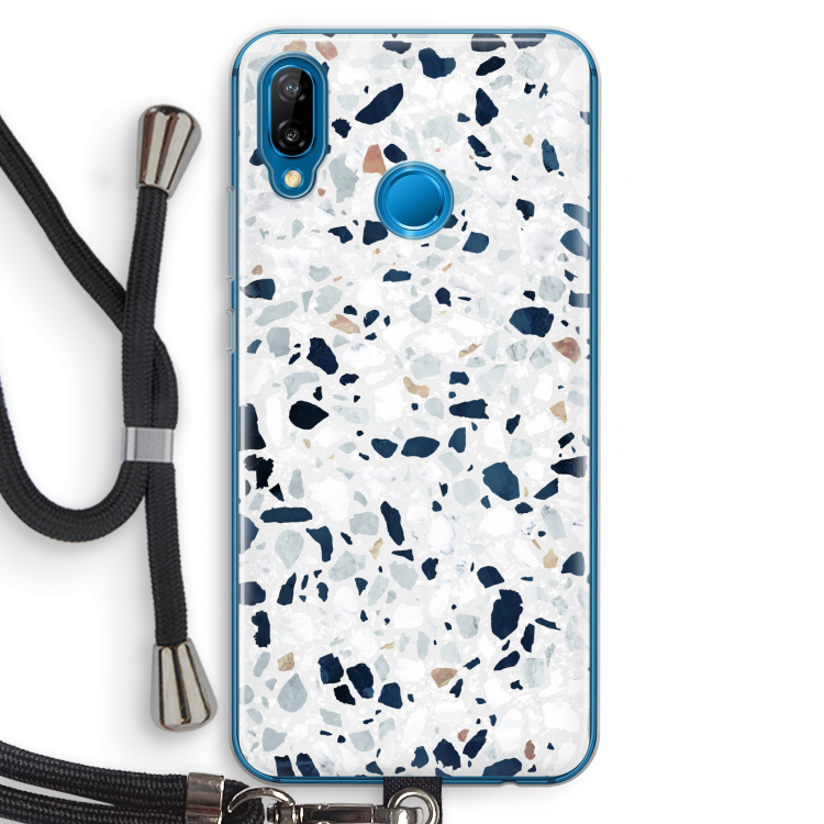 Terrazzo N°1: Huawei P20 Lite Transparant Hoesje met koord