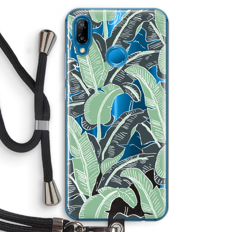 This Sh*t Is Bananas: Huawei P20 Lite Transparant Hoesje met koord