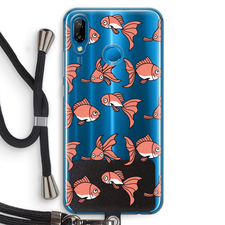 Blub: Huawei P20 Lite Transparant Hoesje met koord