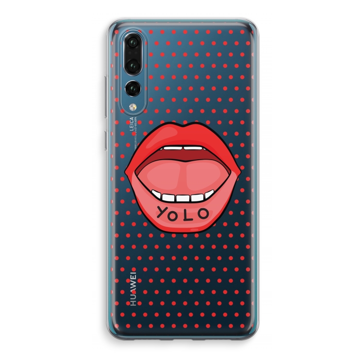 Yolo Denise: Huawei P20 Pro Transparant Hoesje