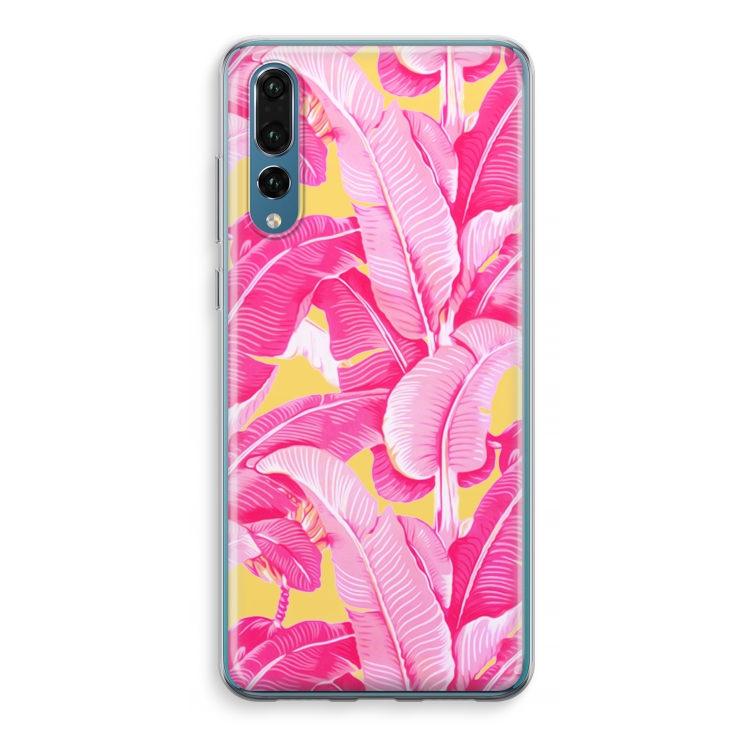 Pink Banana: Huawei P20 Pro Transparant Hoesje