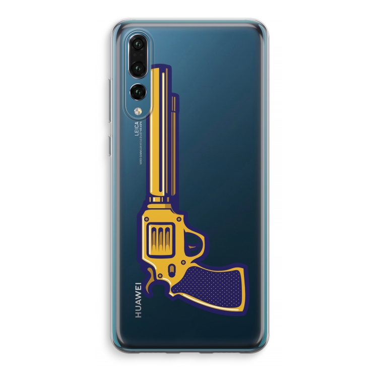 Pew Pew Pew: Huawei P20 Pro Transparant Hoesje