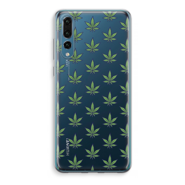 Weed: Huawei P20 Pro Transparant Hoesje