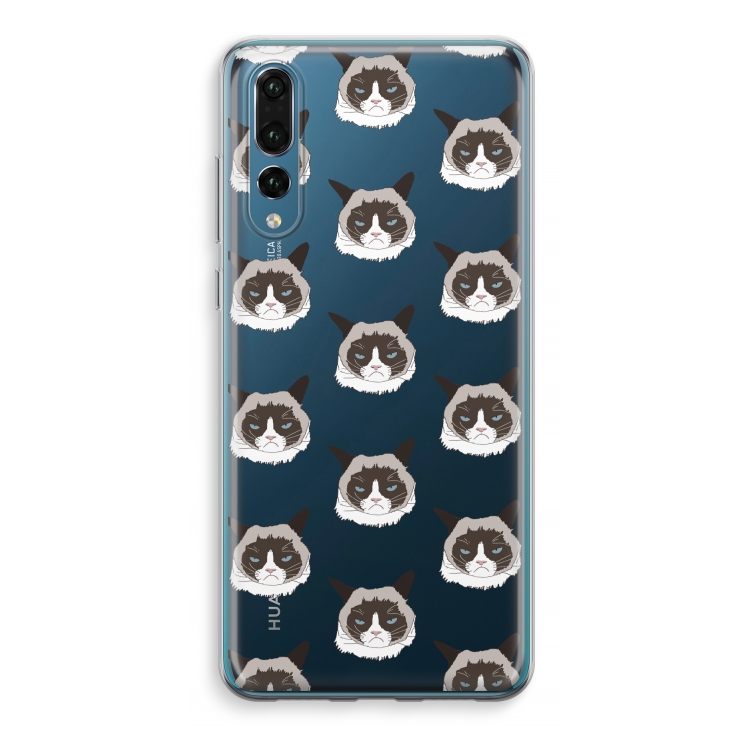 It's a Purrr Case: Huawei P20 Pro Transparant Hoesje