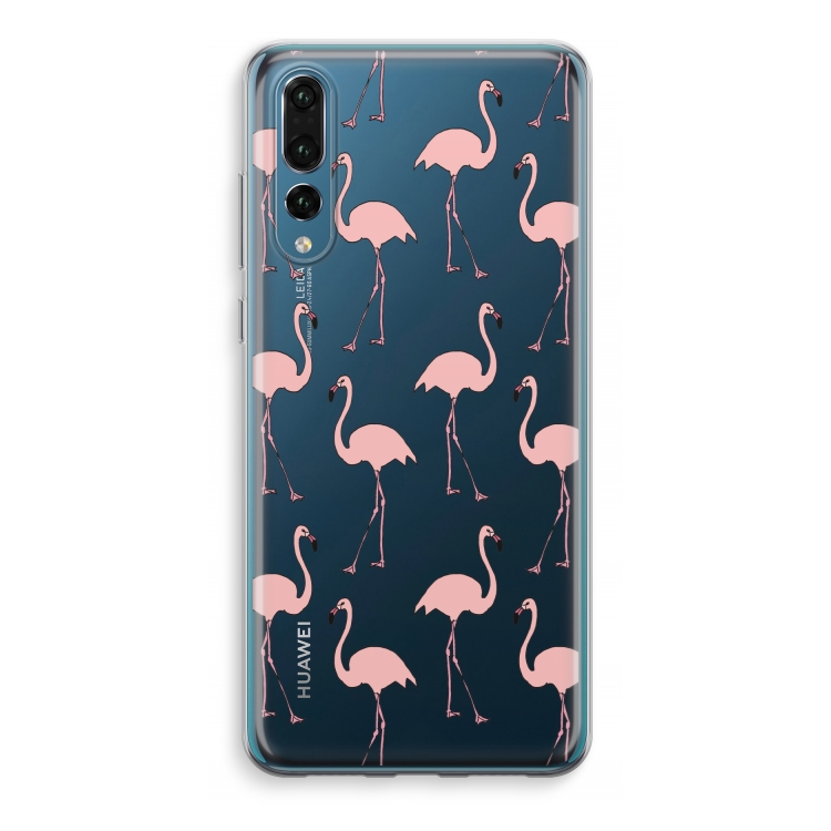 Anything Flamingoes: Huawei P20 Pro Transparant Hoesje