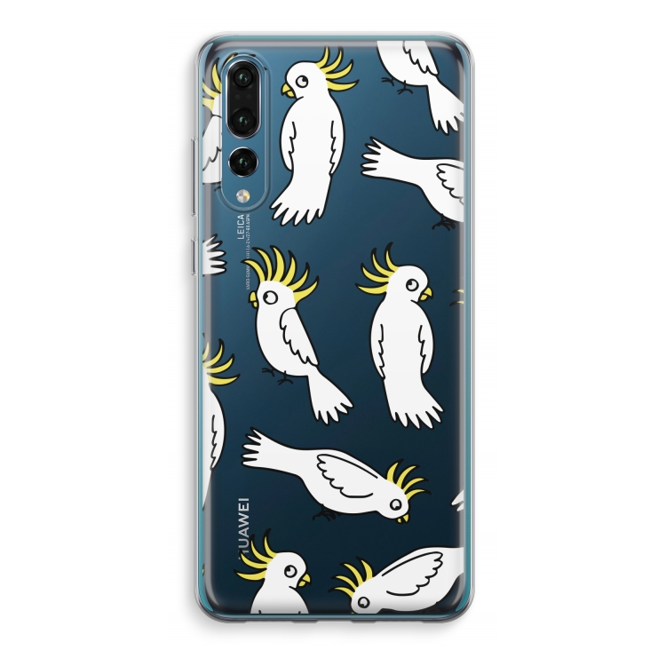 Papegaai: Huawei P20 Pro Transparant Hoesje