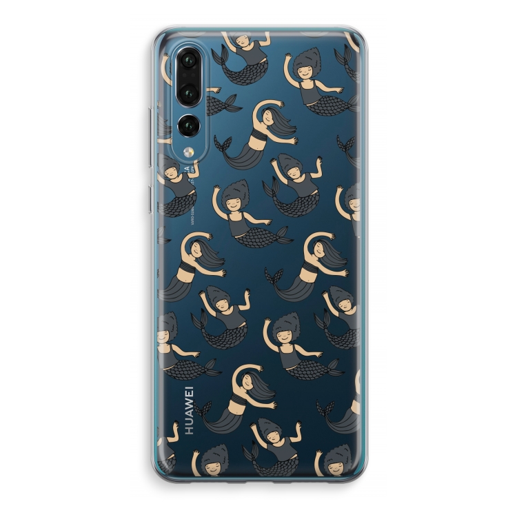 Zeemeermin: Huawei P20 Pro Transparant Hoesje