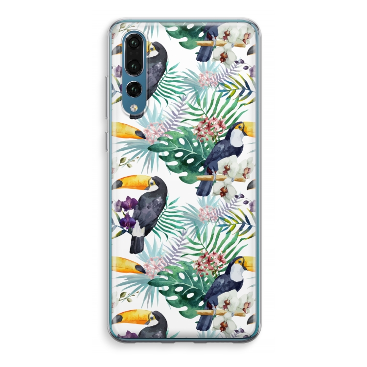 Tukans: Huawei P20 Pro Transparant Hoesje