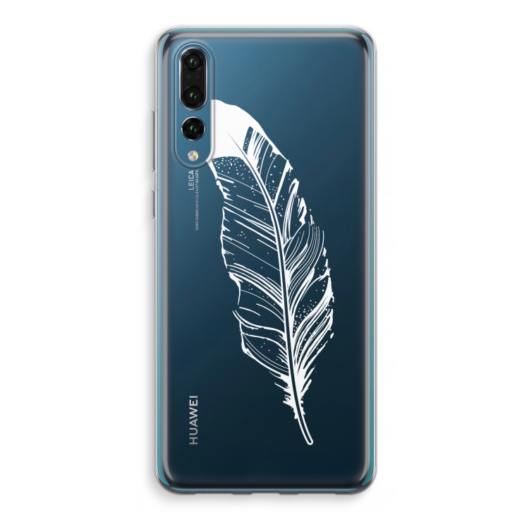 Pluim: Huawei P20 Pro Transparant Hoesje