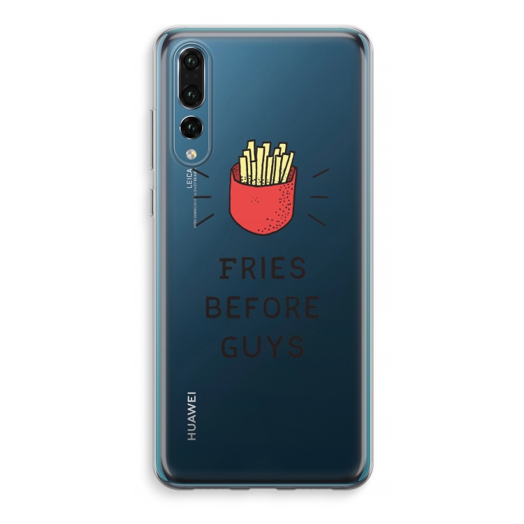 Fries before guys: Huawei P20 Pro Transparant Hoesje