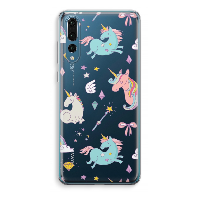 Fantasiewereld: Huawei P20 Pro Transparant Hoesje