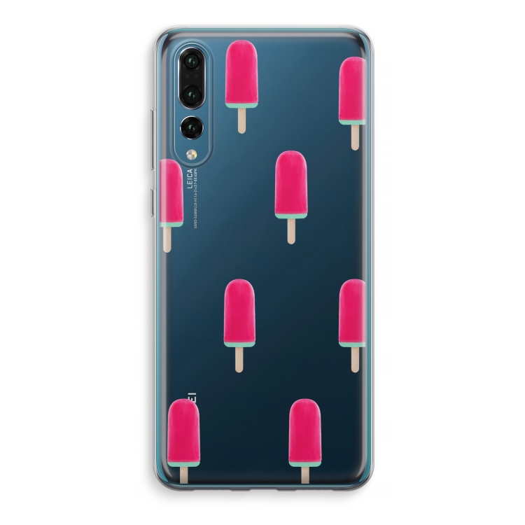 Waterijsje: Huawei P20 Pro Transparant Hoesje