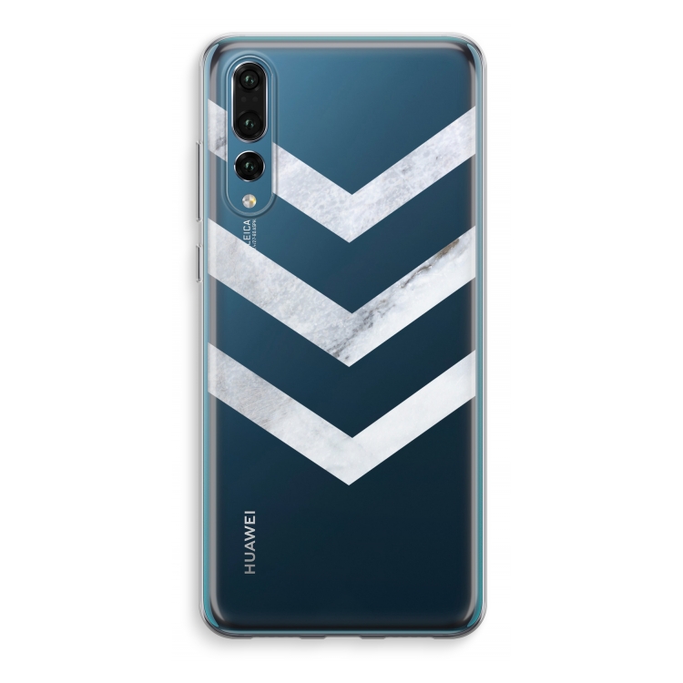 Marmeren pijlen: Huawei P20 Pro Transparant Hoesje