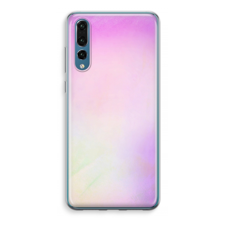 Flow mist pastel: Huawei P20 Pro Transparant Hoesje