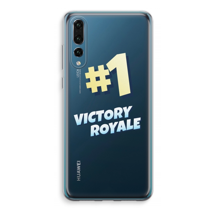 Victory Royale: Huawei P20 Pro Transparant Hoesje