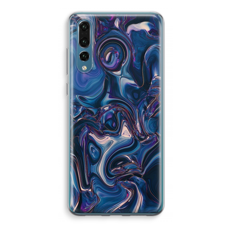 Mirrored Mirage: Huawei P20 Pro Transparant Hoesje