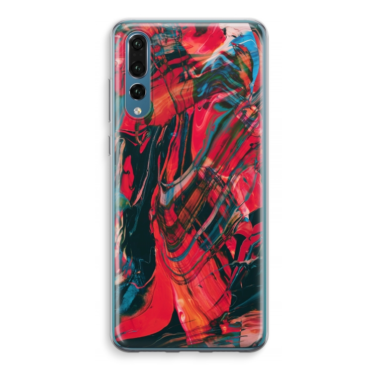 Endless Descent: Huawei P20 Pro Transparant Hoesje