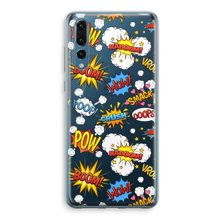 Pow Smack: Huawei P20 Pro Transparant Hoesje