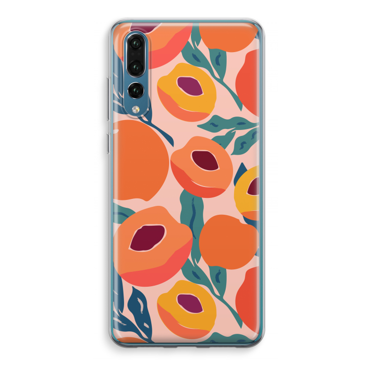 Perzik: Huawei P20 Pro Transparant Hoesje