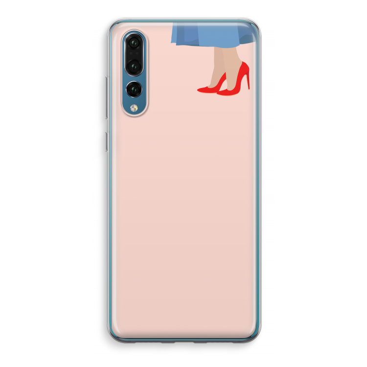 High heels: Huawei P20 Pro Transparant Hoesje