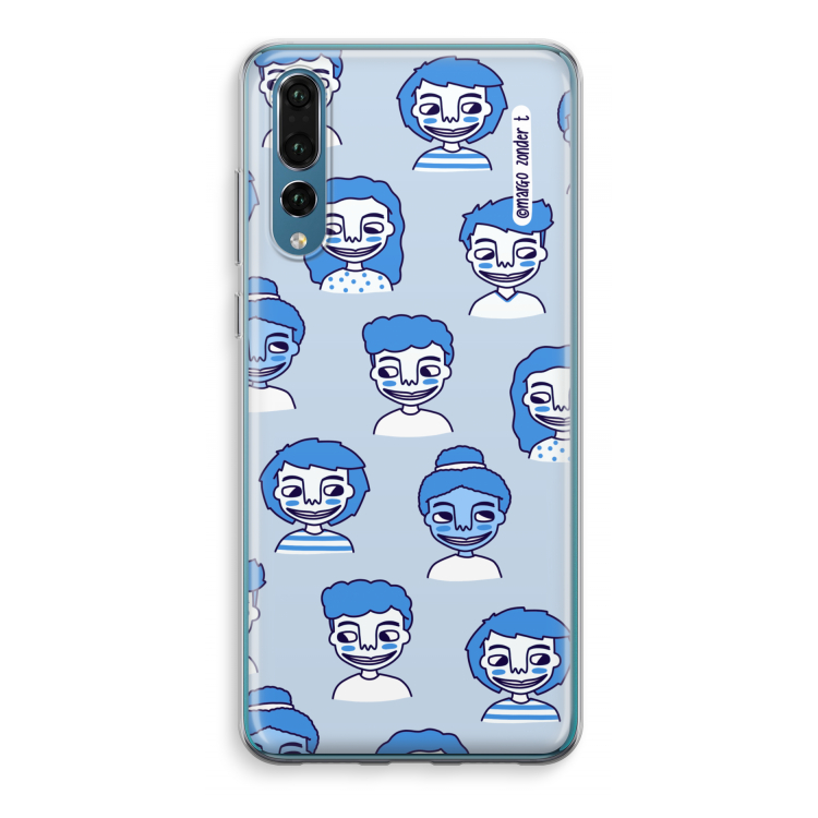 Gezichtjes: Huawei P20 Pro Transparant Hoesje