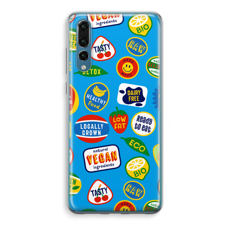 Fruitsticker: Huawei P20 Pro Transparant Hoesje